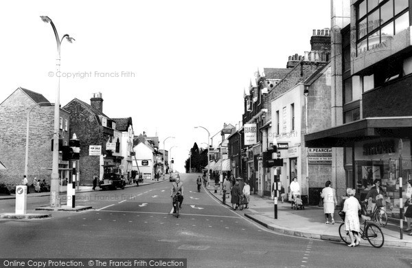 Photo of Walton On Thames, Church Street c.1965