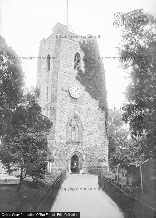 Photo of Walton On Thames, Church Tower 1908