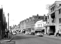 Walton-on-Thames, High Street c1955