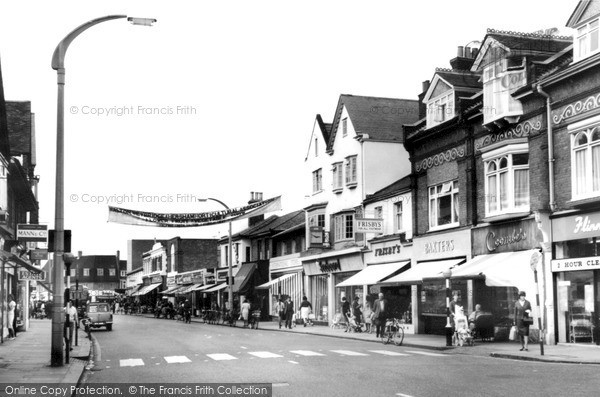Photo of Walton On Thames, High Street c.1965
