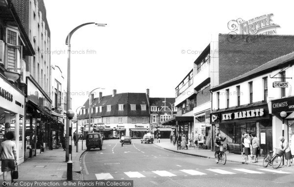 Photo of Walton On Thames, High Street c.1965