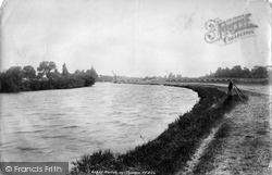 Near The Bridge 1899, Walton-on-Thames