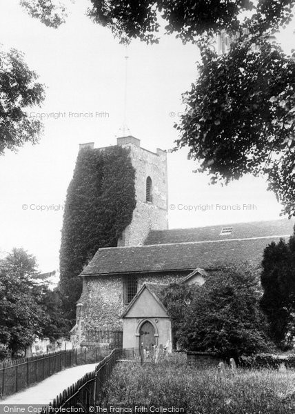 Photo of Walton On Thames, St Mary's Church 1908