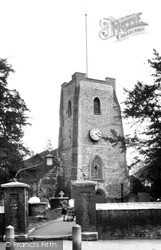 St Mary's Church c.1955, Walton-on-Thames