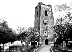 St Mary's Church c.1965, Walton-on-Thames