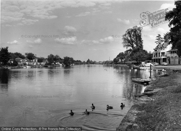 Photo of Walton On Thames, The Anglers Hotel c.1960