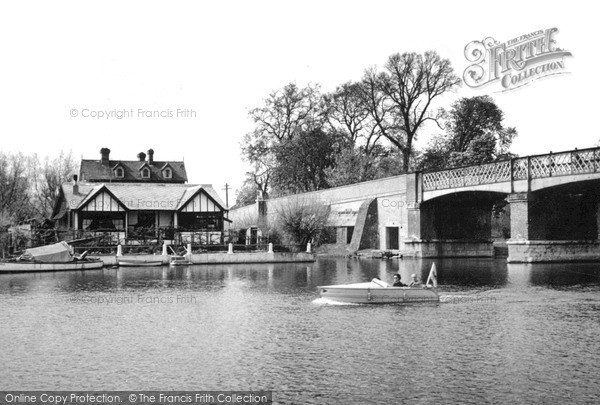 Photo of Walton On Thames, The Bridge c.1955