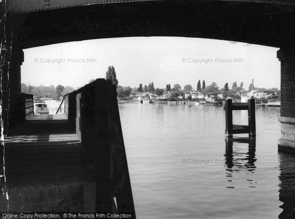 Photo of Walton On Thames, The Bridge c.1965