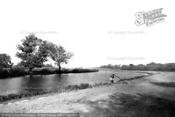 Photo of Walton On Thames, The River 1890