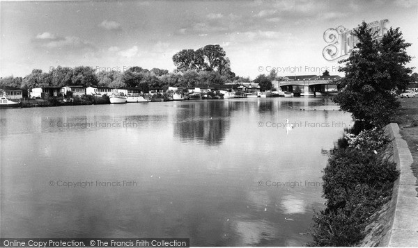 Photo of Walton On Thames, The River c.1960