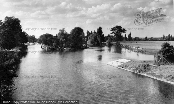 Photo of Walton On Thames, The River c.1960