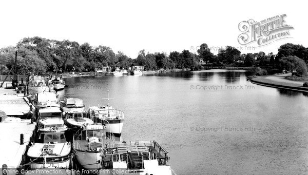 Photo of Walton On Thames, The River c.1960