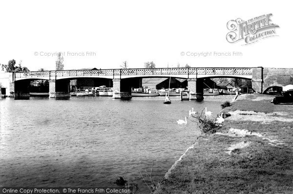 Photo of Walton On Thames, The River Thames c.1955