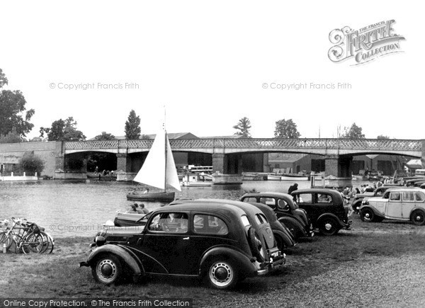 Photo of Walton On Thames, The Riverside c.1955