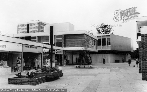 Photo of Walton On Thames, The Shopping Centre c.1965