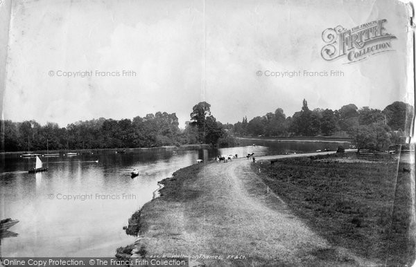 Photo of Walton On Thames, View From The Bridge 1899