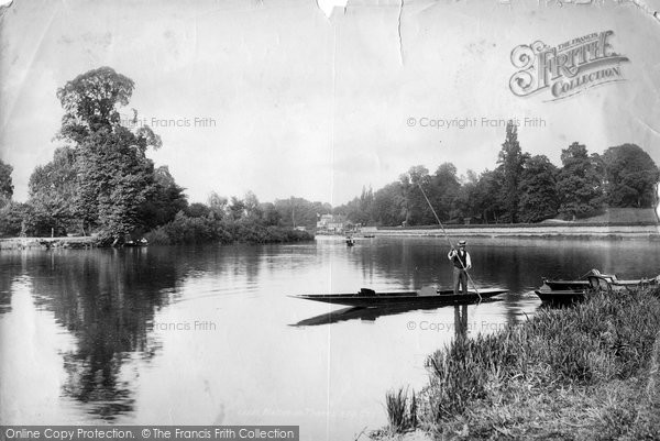 Photo of Walton On Thames, View On The Thames 1899