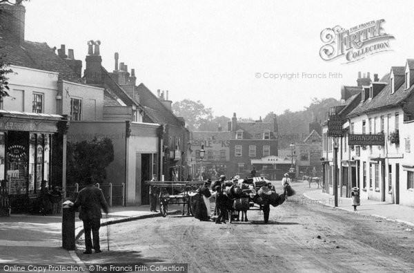 Photo of Walton On Thames, Village 1899