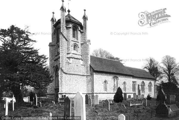 Photo of Walton On The Hill, Church 1892