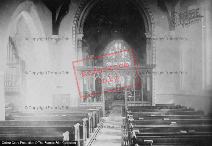 Photo of Walton On The Hill, Church Interior 1890