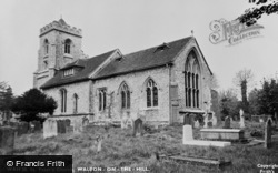 St Peter's Church c.1955, Walton On The Hill