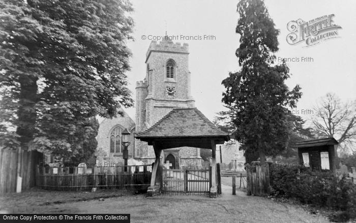 Photo of Walton On The Hill, St Peter's Church c.1955