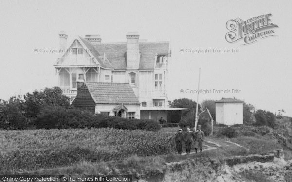 Photo of Walton On The Naze, Boys At High Cliffe Mansion 1898
