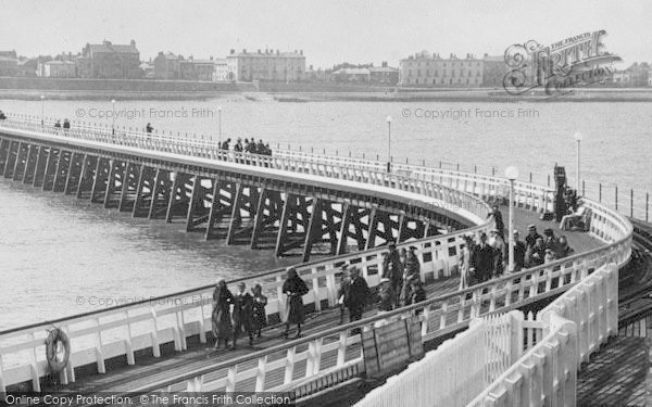 Photo of Walton On The Naze, People On The Pier 1900