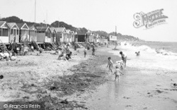 Walton-on-The-Naze, The Beach, East Cliff c.1955, Walton-on-The-Naze