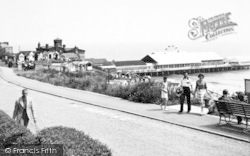 Walton-on-The-Naze, The Pier From South Cliff c.1955, Walton-on-The-Naze