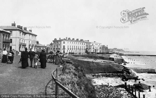 Photo of Walton On The Naze, The Promenade 1891