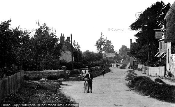 Photo of Wanborough, High Street c.1912