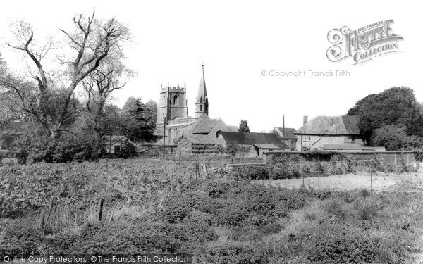 Photo of Wanborough, St Andrew's Church c.1965