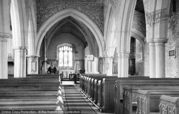 Photo of Wanborough, St Andrew's Church c.1965