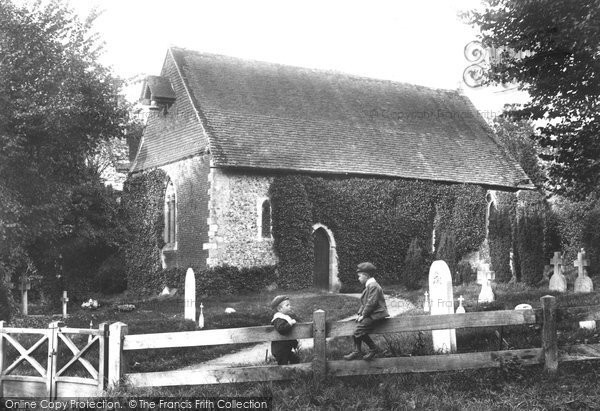 Photo of Wanborough, The Church 1906