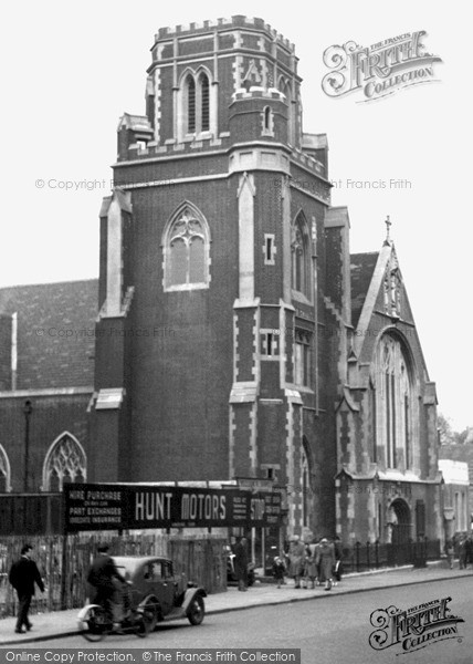 Photo of Wandsworth, St Thomas A Becket Catholic Church c.1955