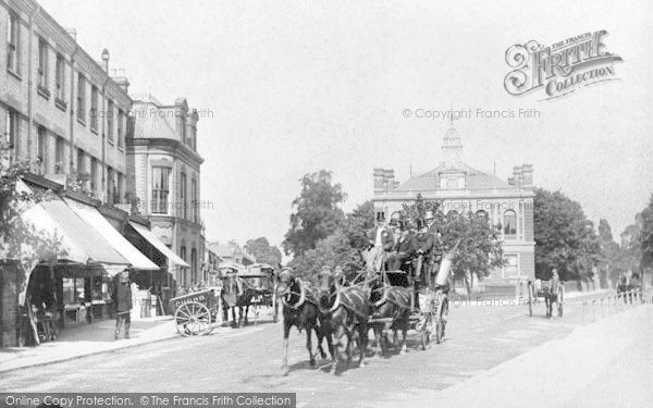 Photo of Wandsworth, The Council House, East Hill 1890