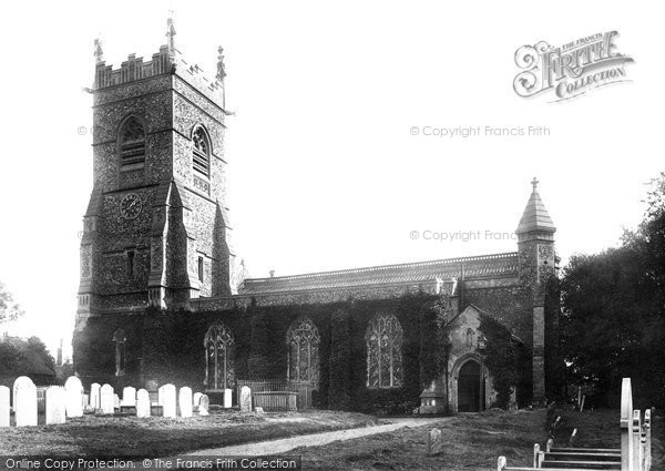 Photo of Wangford, St Peter and St Paul's Church 1895