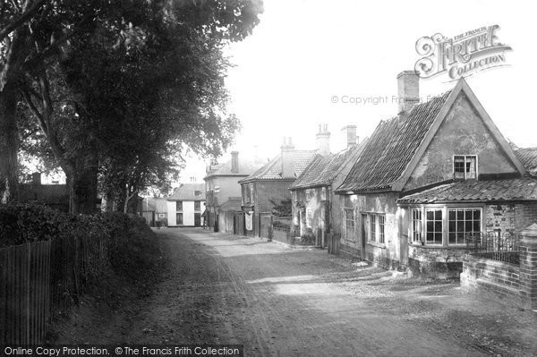 Photo of Wangford, The Village 1895