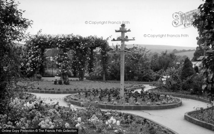 Photo of Wannock, Flower Gardens c.1960