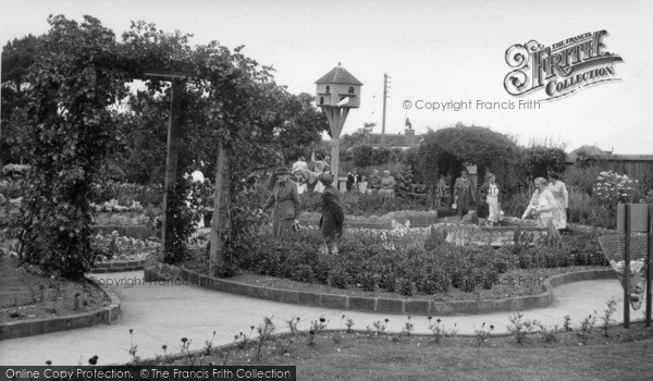 Photo of Wannock, Flower Gardens c.1960