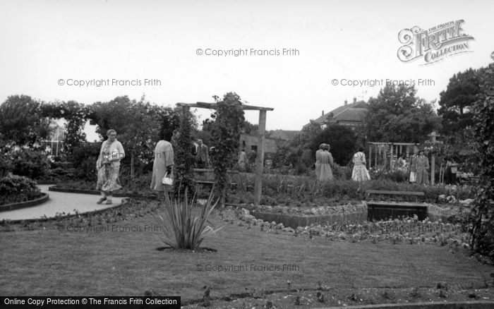 Photo of Wannock, Flower Gardens c.1960