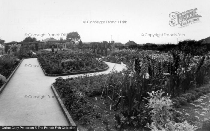 Photo of Wannock, Gardens c.1955