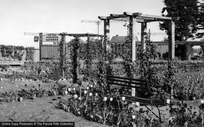 Photo of Wannock, Gardens c.1960