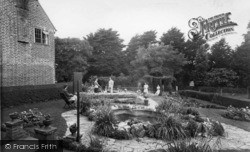 Gardens, Lily Pond c.1955, Wannock