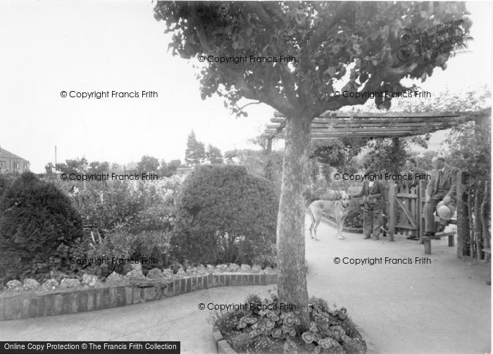 Photo of Wannock, Gardens, The Kissing Gate c.1955