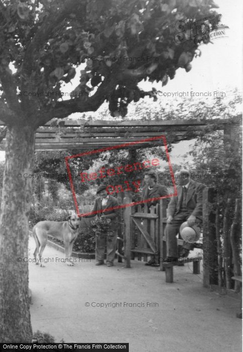Photo of Wannock, Gardens, The Kissing Gate c.1955