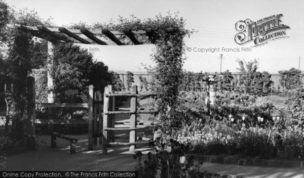 Photo of Wannock, Gardens, The Kissing Gate c.1960
