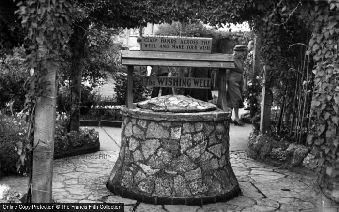 Photo of Wannock, Gardens, The Wishing Well c.1960