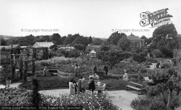 Photo of Wannock, General View Of The Gardens c.1955